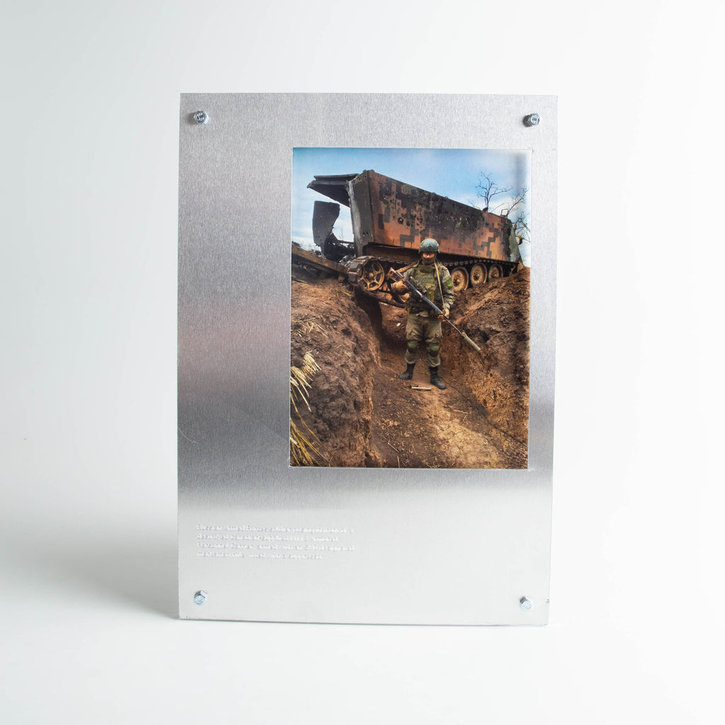 TRUST IN GOD, BELIEVE IN AMMUNITION (1/1 Editions) by Streaking Delilah & Pouria Khojastehpay - 1