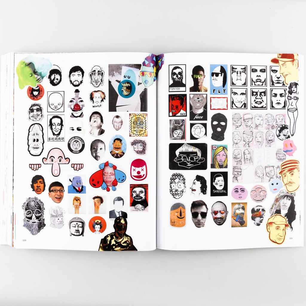 Rizzoli Stickers Vol. 2: From Punk Rock To Contemporary Art Book - MODA3