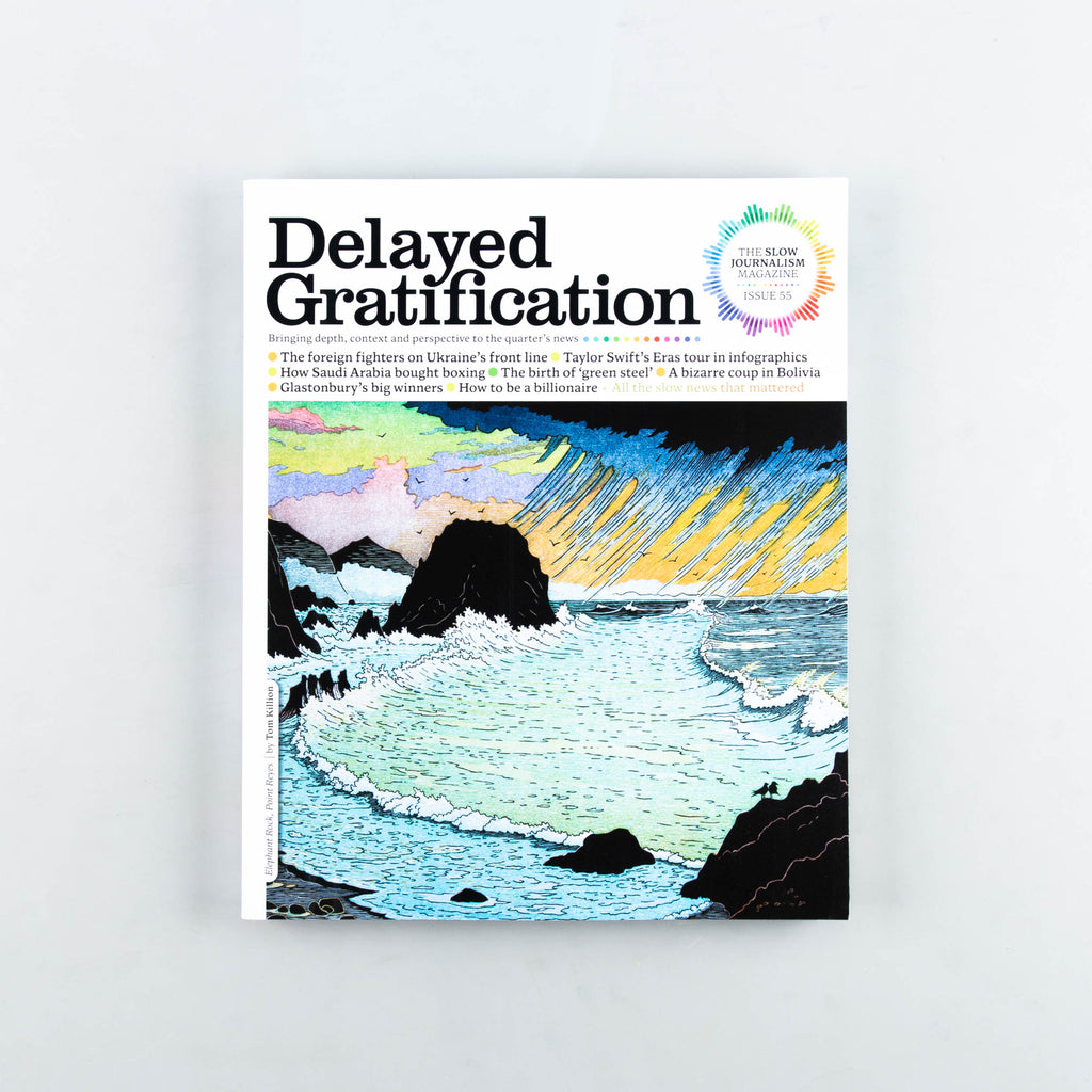 Delayed Gratification Magazine 55 - Cover