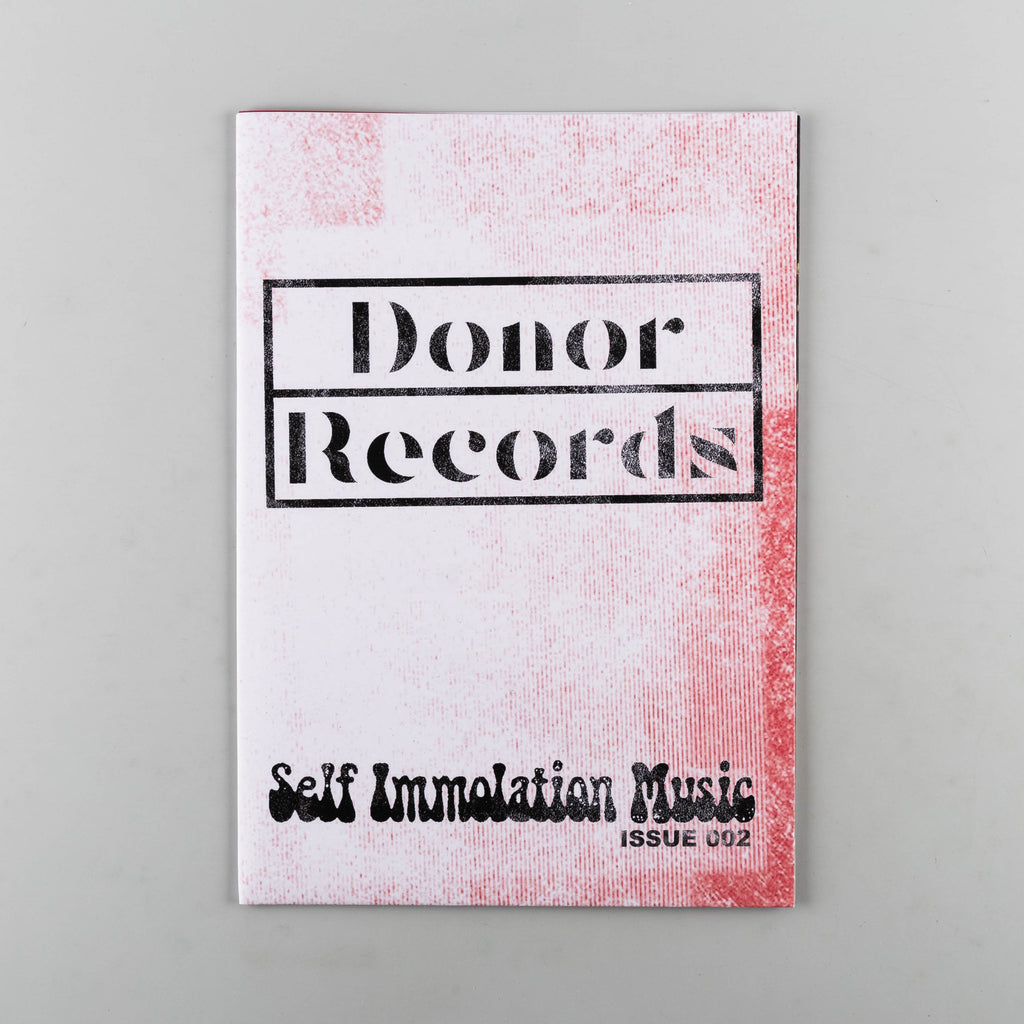 Donor Issue Magazine 2 - Self Immolation Music - 9