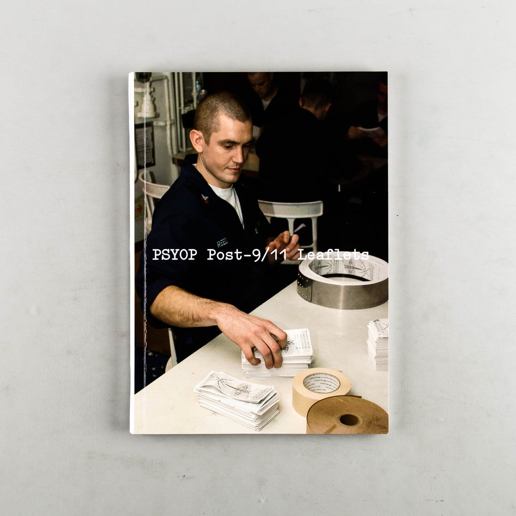 PSYOP Post-9/11 Leaflets by Christoph Büchel & Giovanni Carmine - Cover
