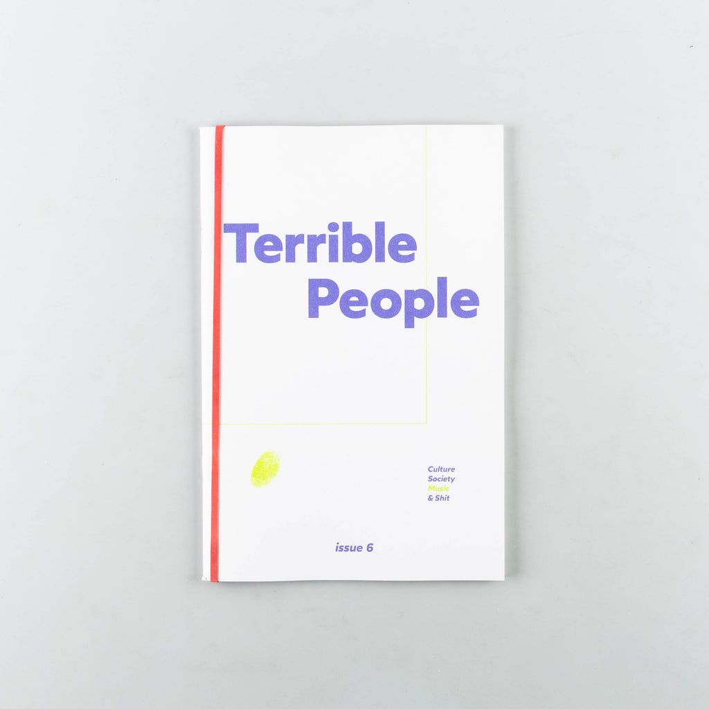Terrible People Magazine 6 - Cover