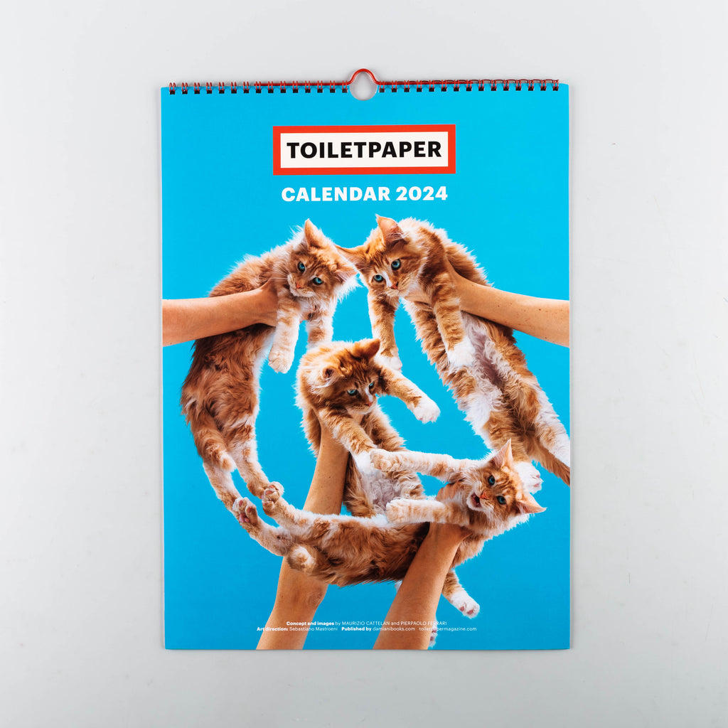 Toiletpaper Calendar 2024 by Maurizio Cattelan & Pierpaolo Ferrari - 3