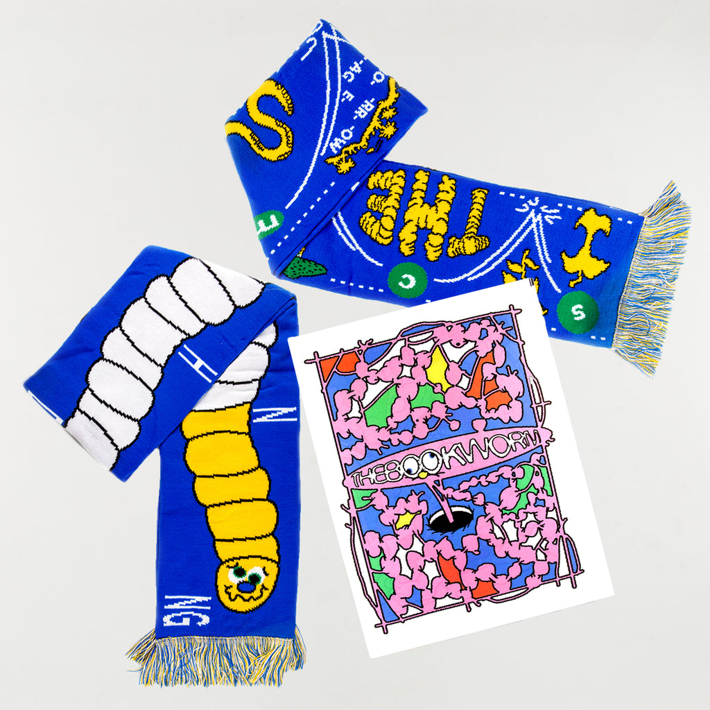 'The Bookworm' Scarf & Zine Pack by Taylor Cheverall - 18
