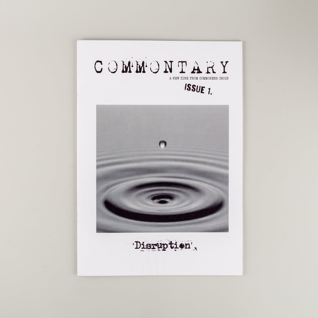 Commontary Magazine 1 - Cover