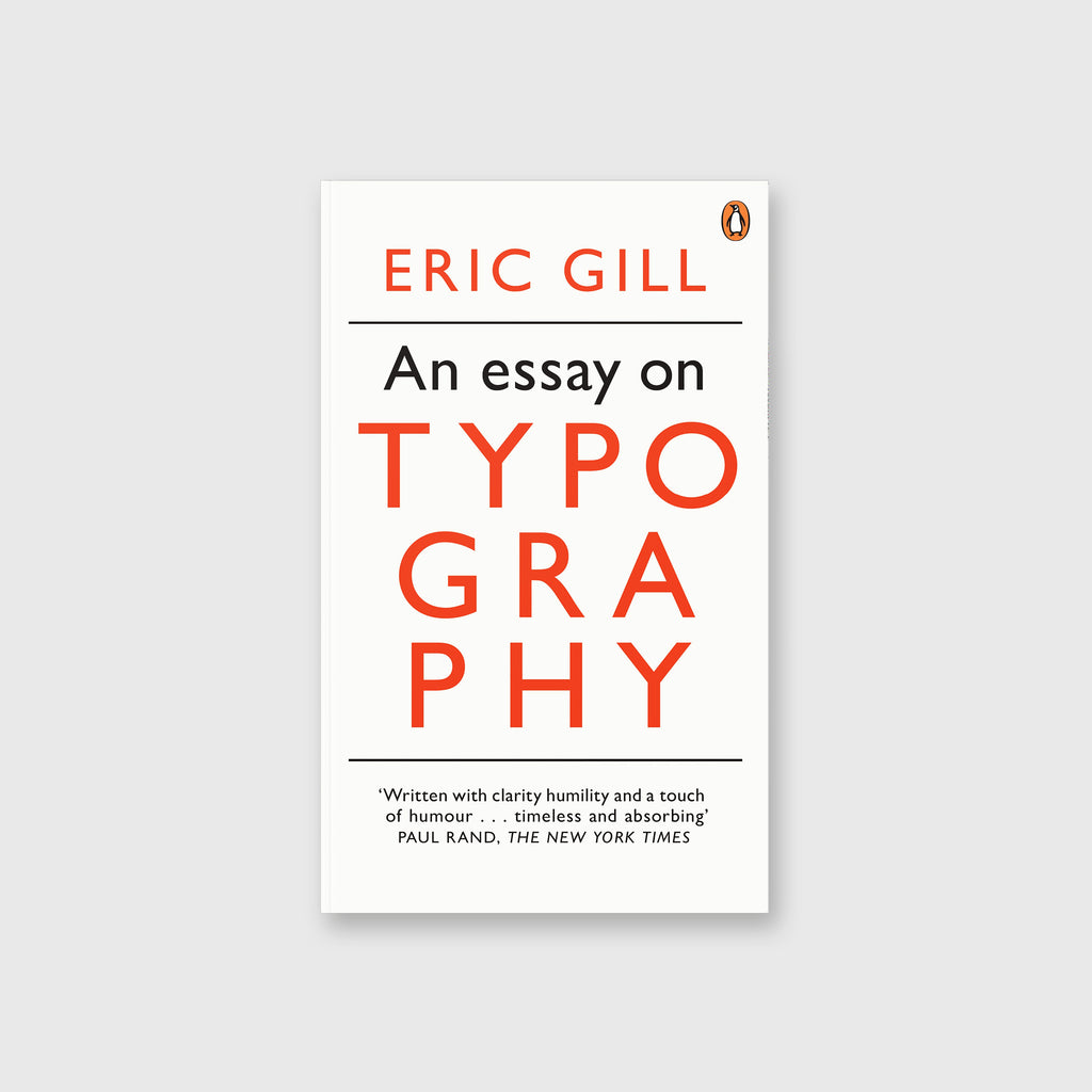 An Essay On Typography by Eric Gill - 11