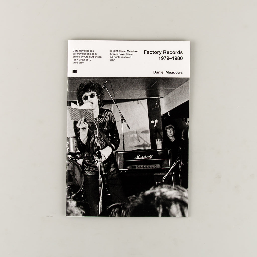 Factory Records 1979-1980 by Daniel Meadows - 10