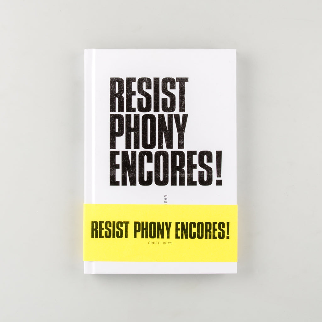 Resist Phony Encores! by Gruff Rhys - Cover