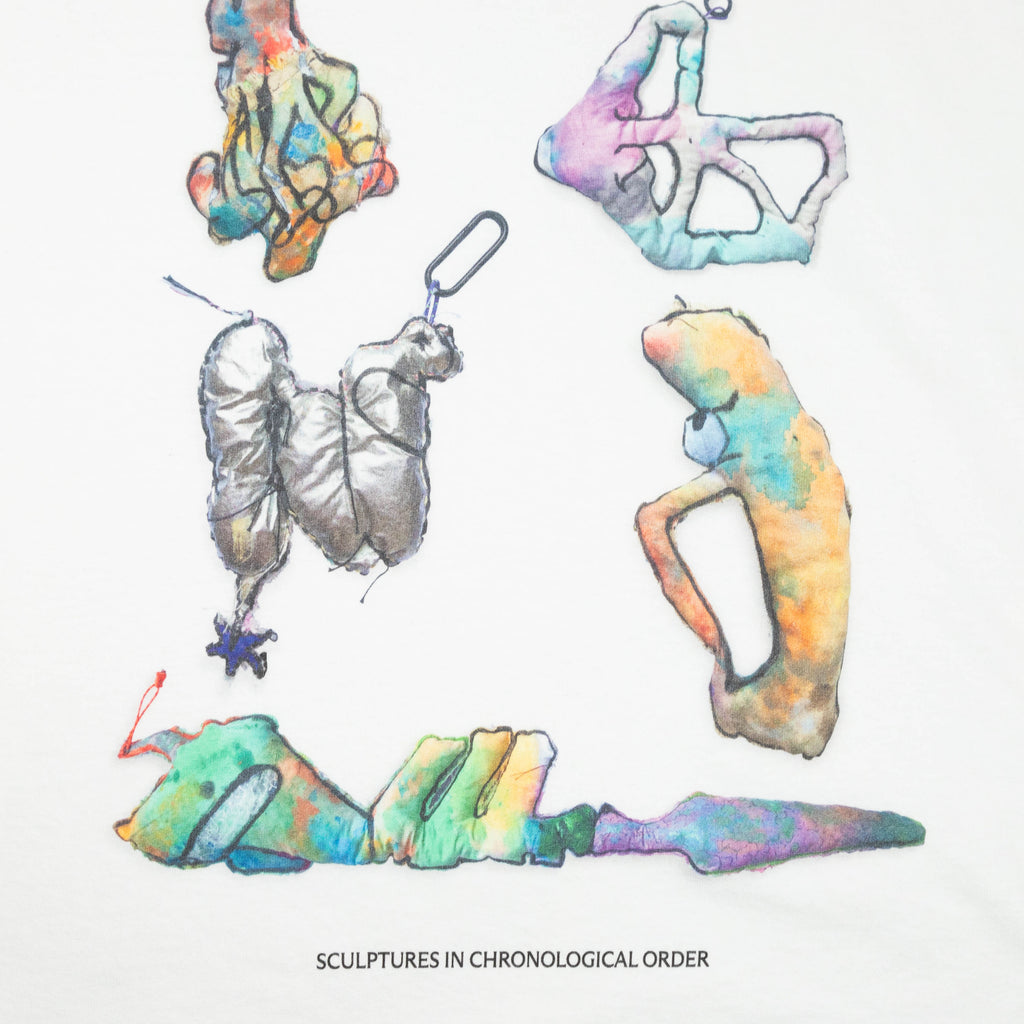 Sculptures in Chronological Order T-Shirt by Russell Maurice  - Cover