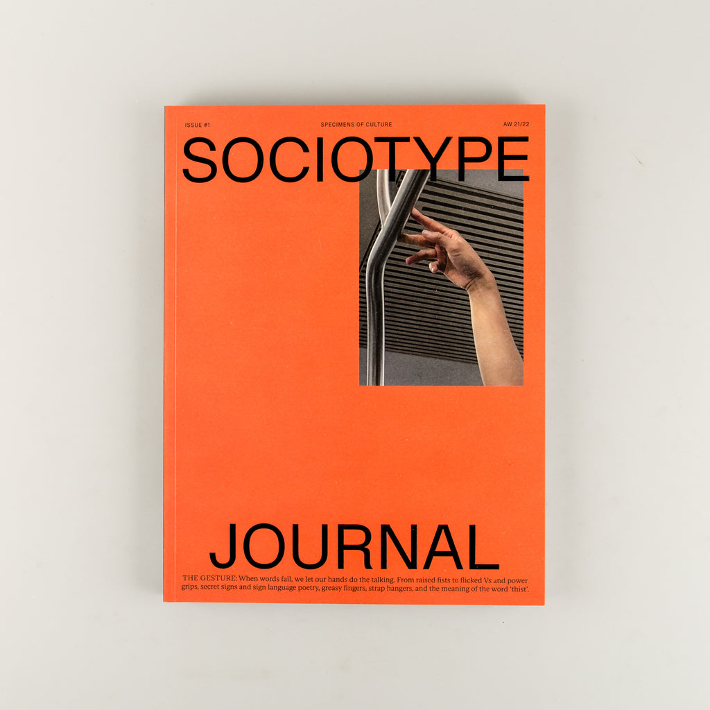 Sociotype Journal Magazine 1 - Cover