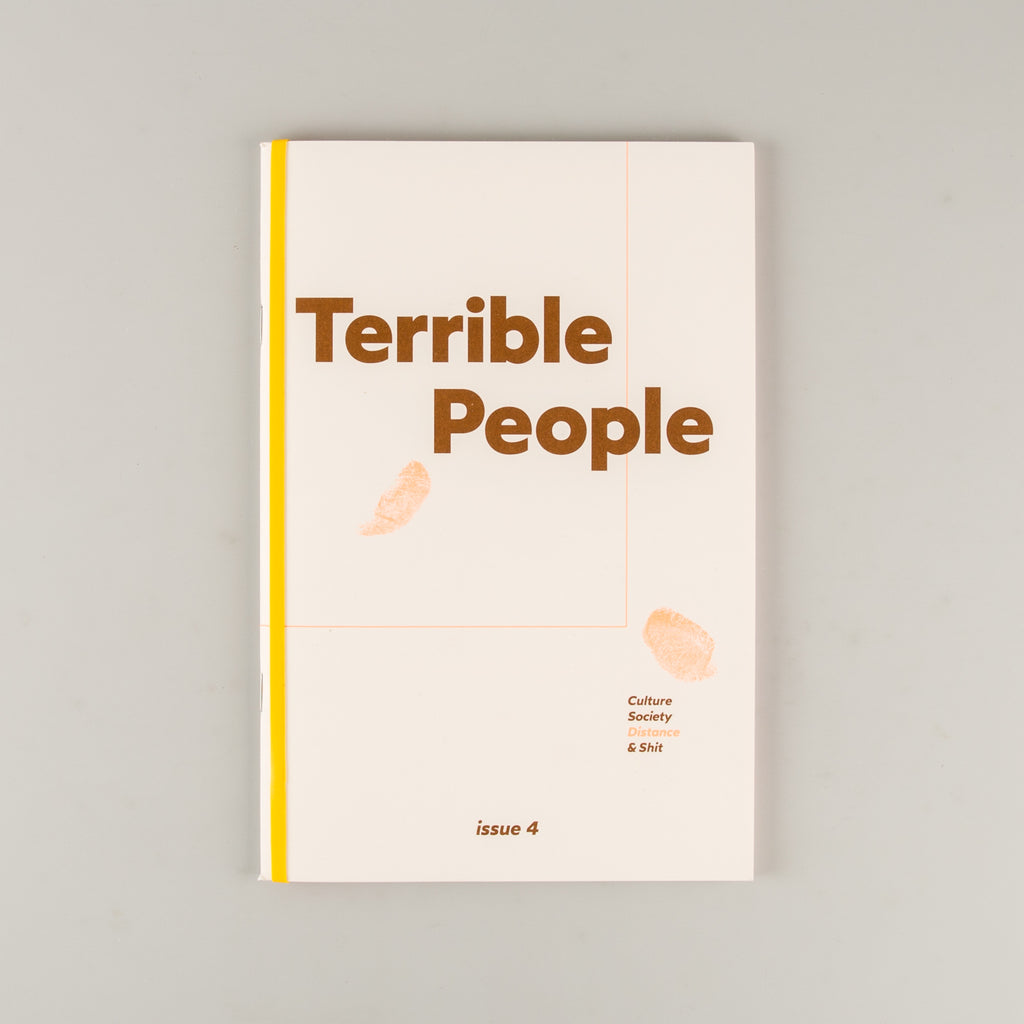Terrible People Magazine 4 - Cover