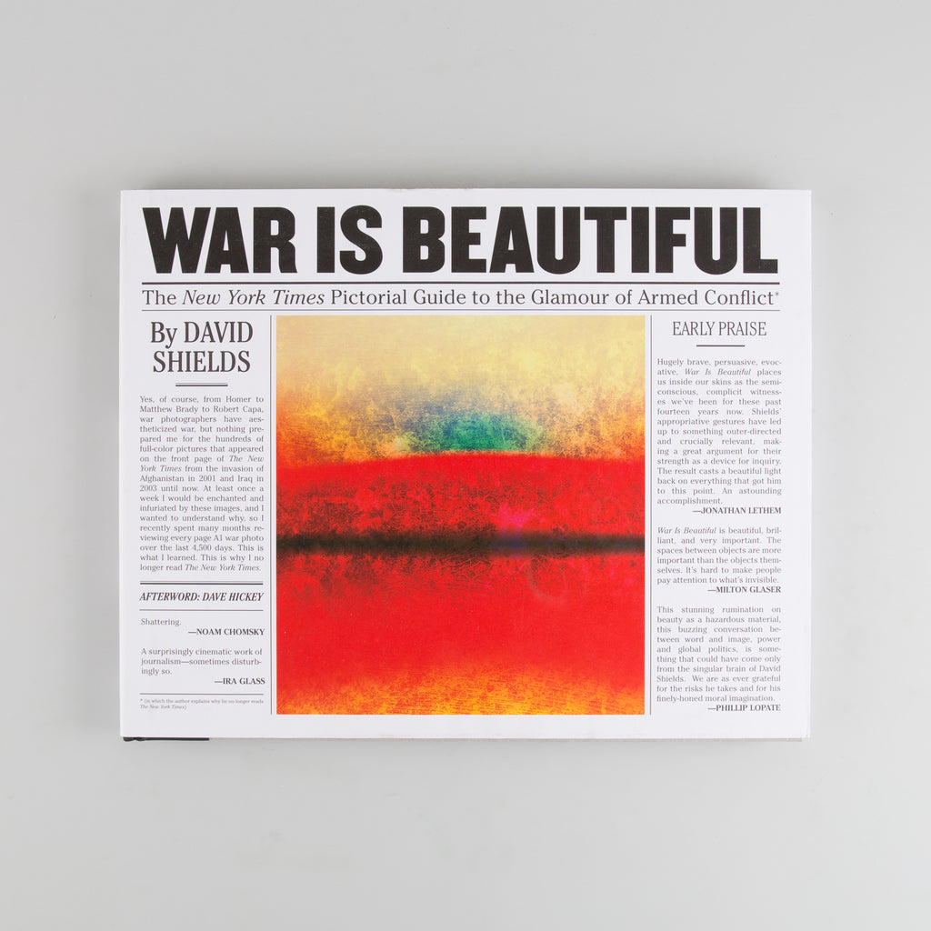 War is Beautiful by David Shields - 17