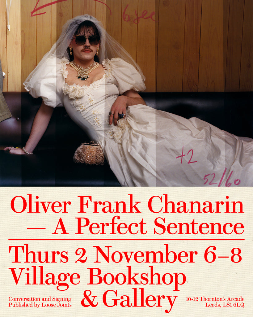 TALK & SIGNING: Oliver Frank Chanarin 'A PERFECT SENTENCE'
  
  	srcset=