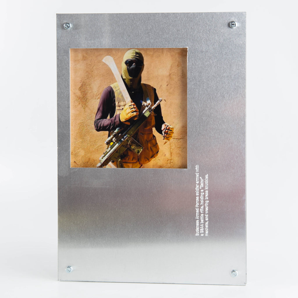 TRUST IN GOD, BELIEVE IN AMMUNITION (1/1 Editions) by Streaking Delilah & Pouria Khojastehpay - 20