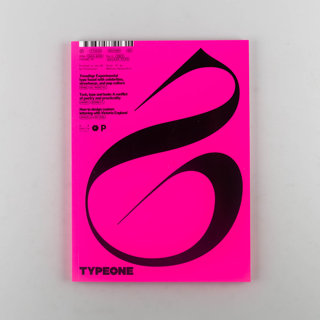 Typeone Magazine 6 - Cover