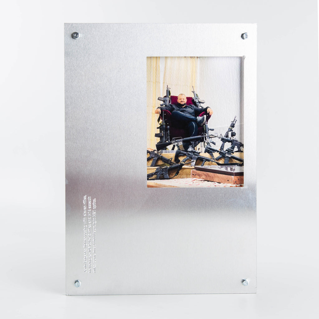 TRUST IN GOD, BELIEVE IN AMMUNITION (1/1 Editions) by Streaking Delilah & Pouria Khojastehpay - 16