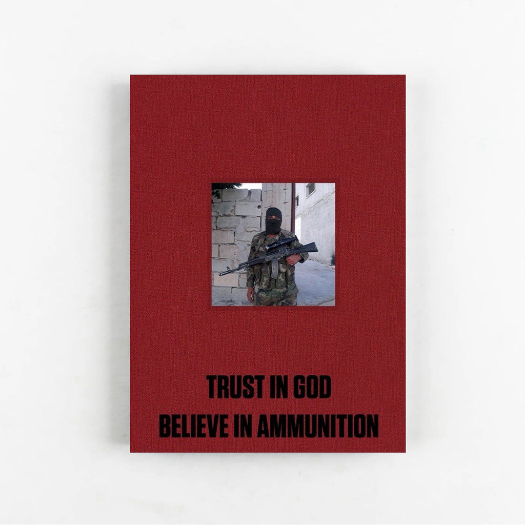 TRUST IN GOD, BELIEVE IN AMMUNITION by Streaking Delilah & Pouria Khojastehpay - Cover