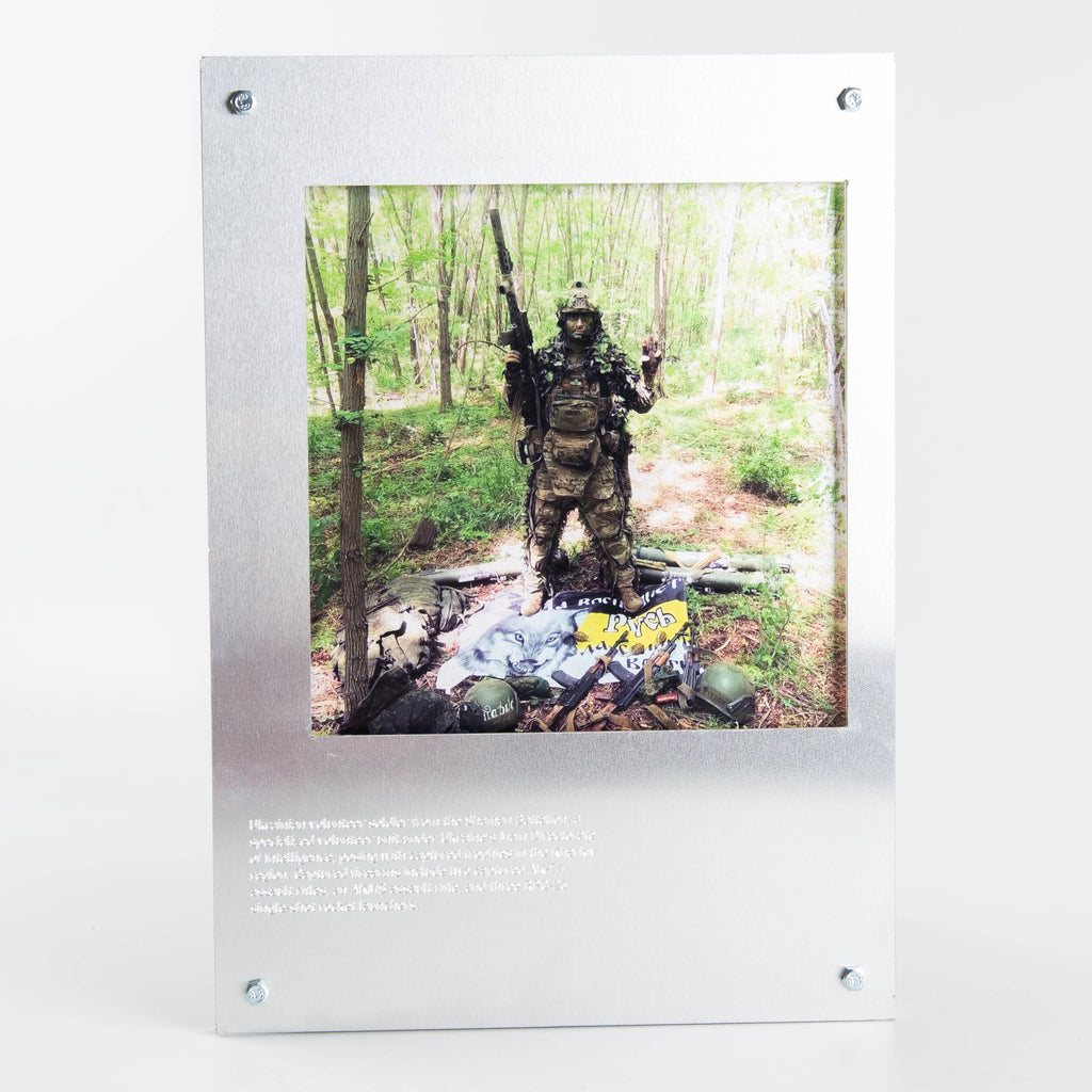 TRUST IN GOD, BELIEVE IN AMMUNITION (1/1 Editions) by Streaking Delilah & Pouria Khojastehpay - 5