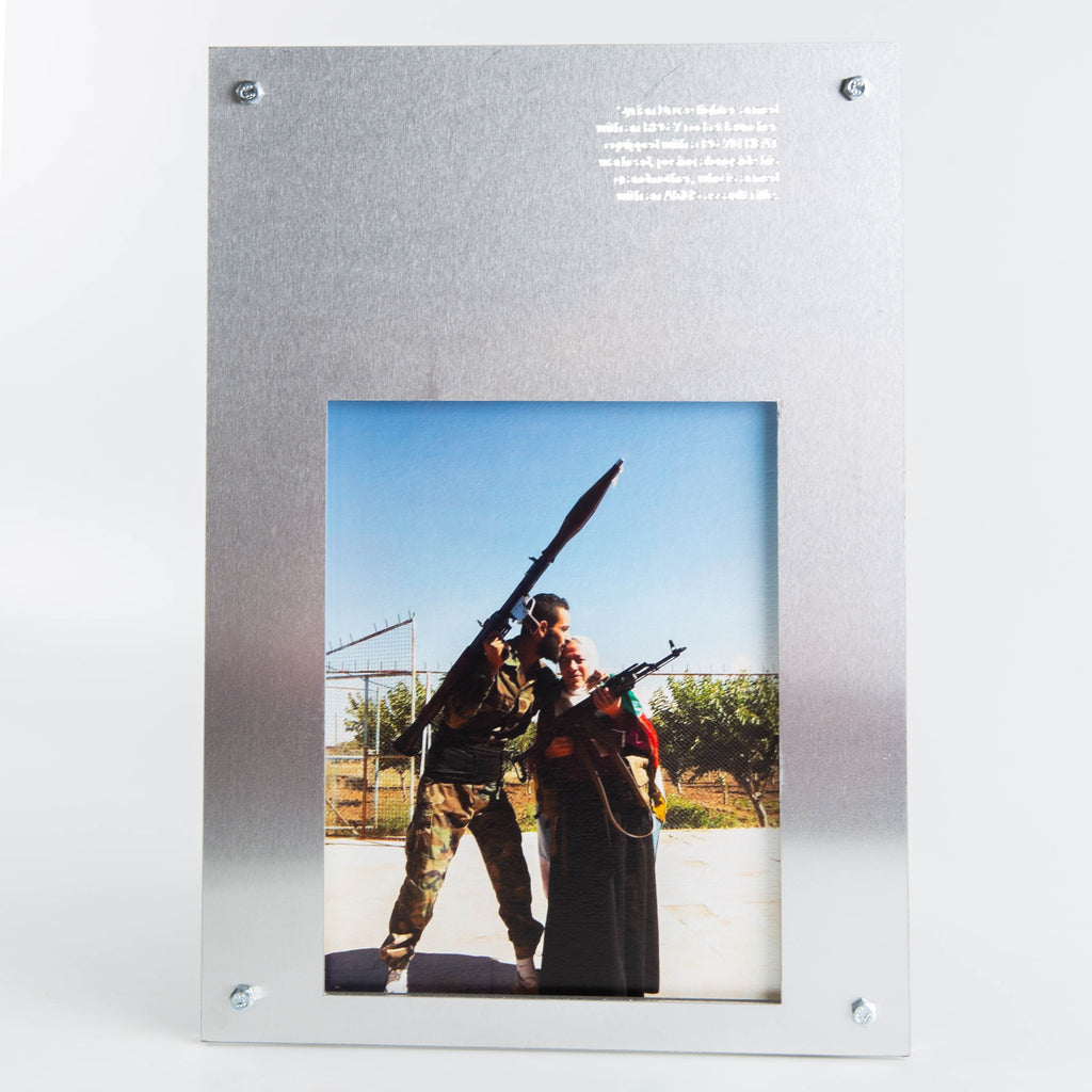 TRUST IN GOD, BELIEVE IN AMMUNITION (1/1 Editions) by Streaking Delilah & Pouria Khojastehpay - 8