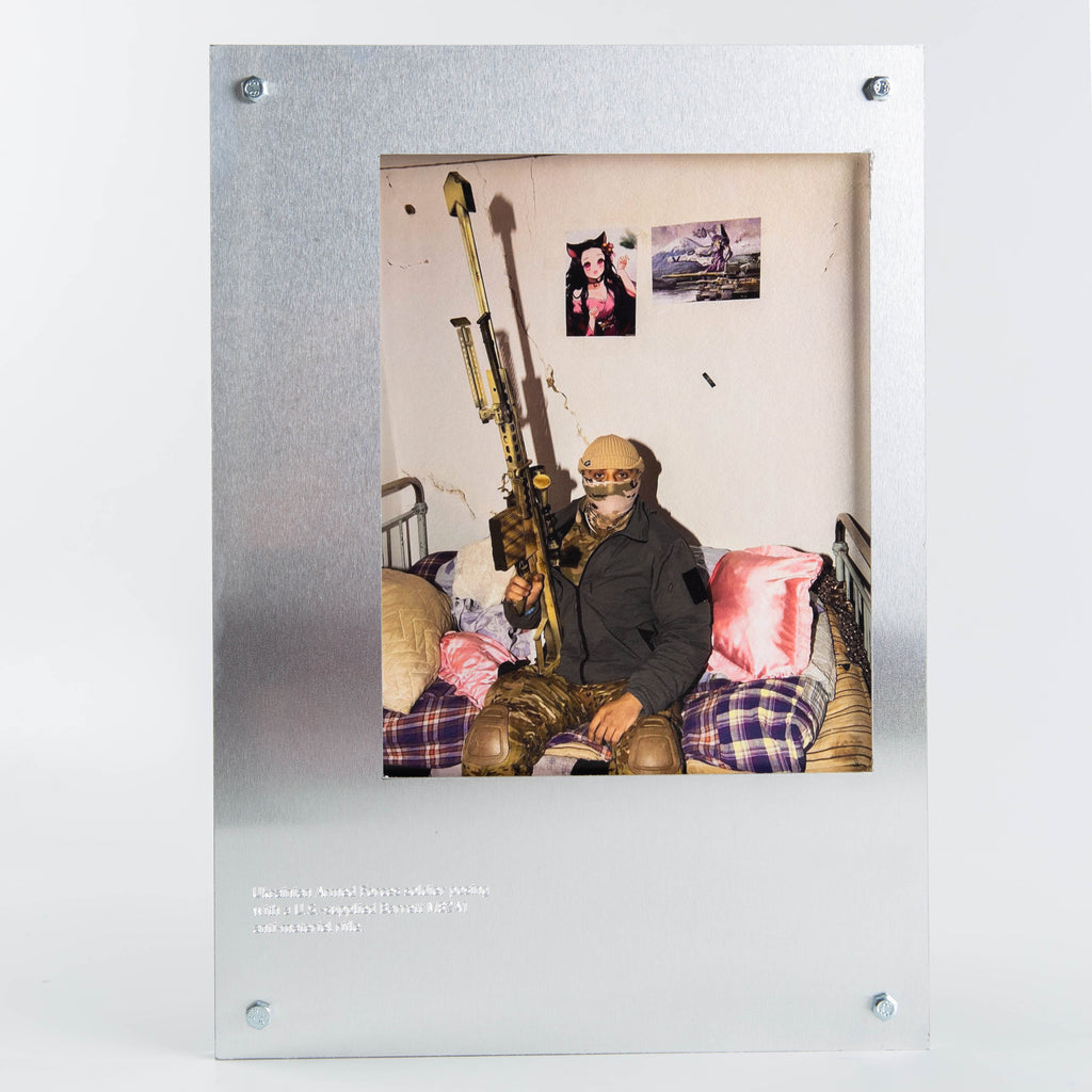 TRUST IN GOD, BELIEVE IN AMMUNITION (1/1 Editions) by Streaking Delilah & Pouria Khojastehpay - 6