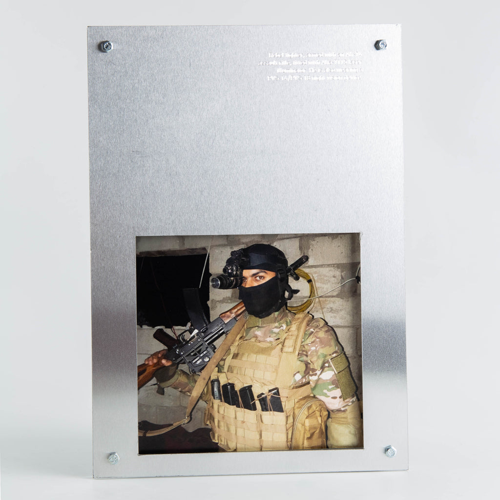 TRUST IN GOD, BELIEVE IN AMMUNITION (1/1 Editions) by Streaking Delilah & Pouria Khojastehpay - 9