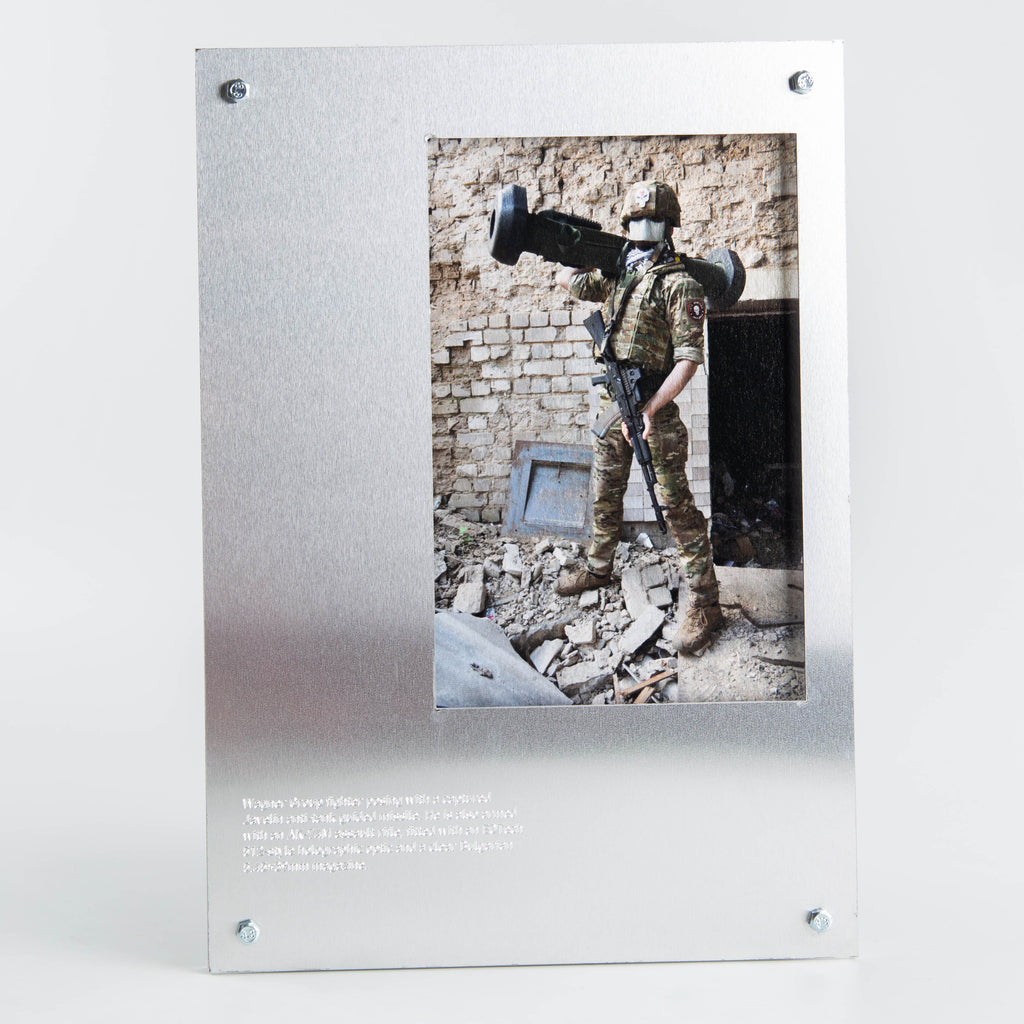 TRUST IN GOD, BELIEVE IN AMMUNITION (1/1 Editions) by Streaking Delilah & Pouria Khojastehpay - 3