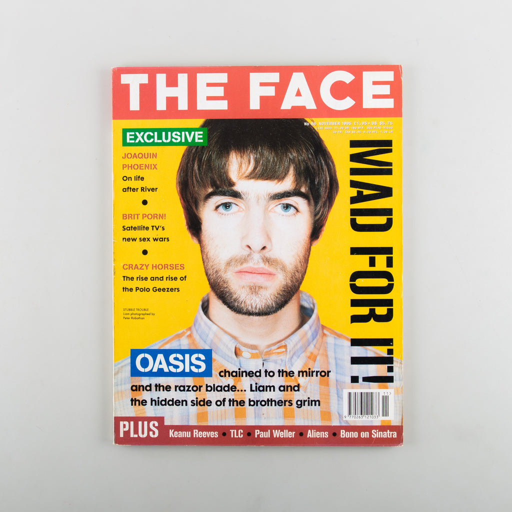 The Face Vol 2 Magazine 86 November 1995 - Cover