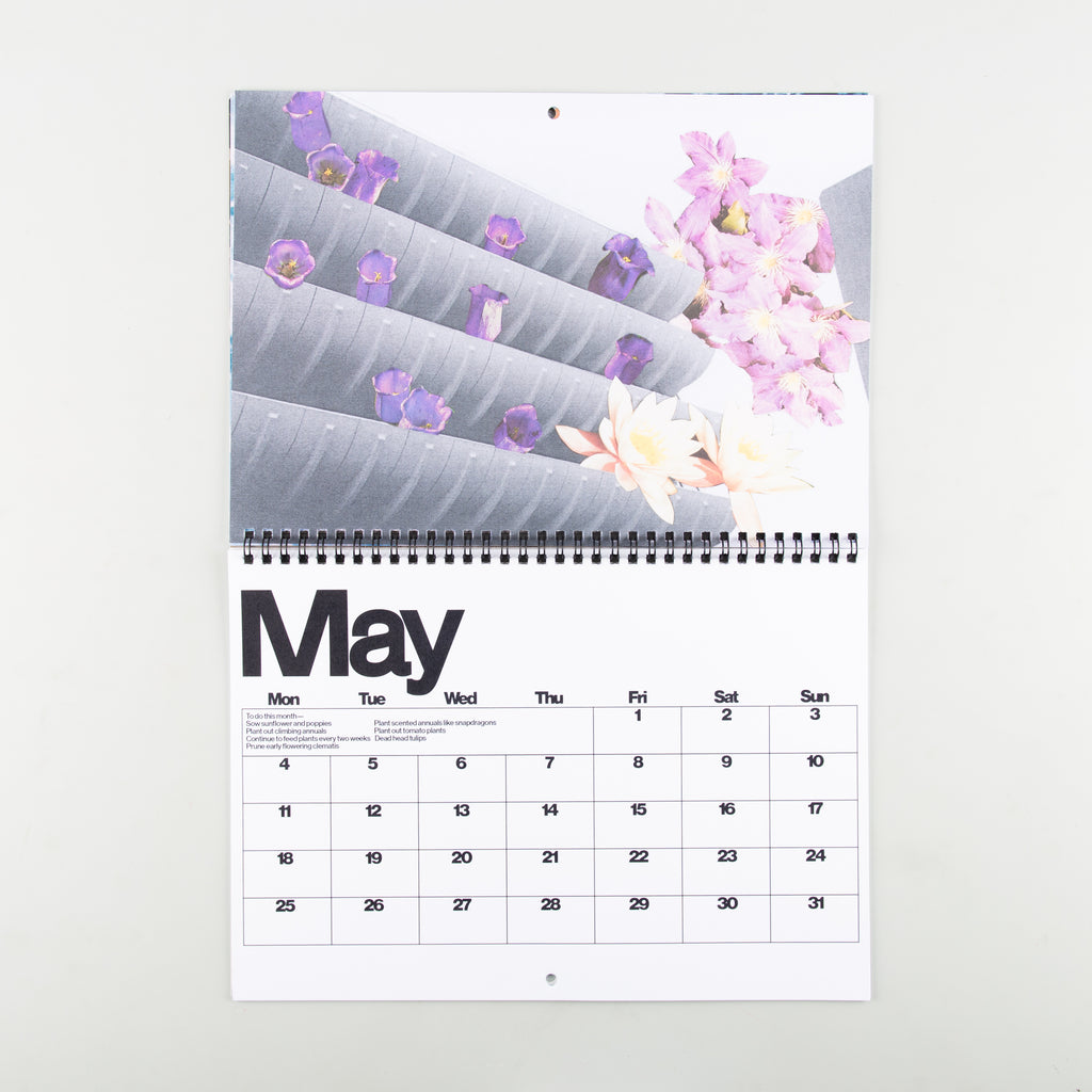 Brutalist Botany 2026 Calendar by DR.ME - Cover