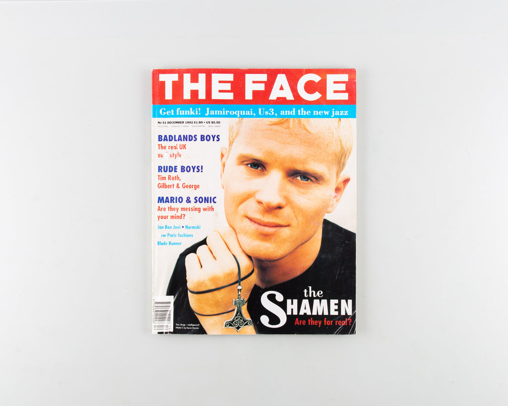 The Face Vol 2 Magazine 51 December 1992 - Cover
