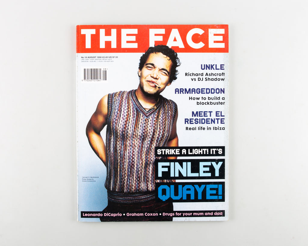 The Face Vol 3 Magazine 19 August 1998 - Cover