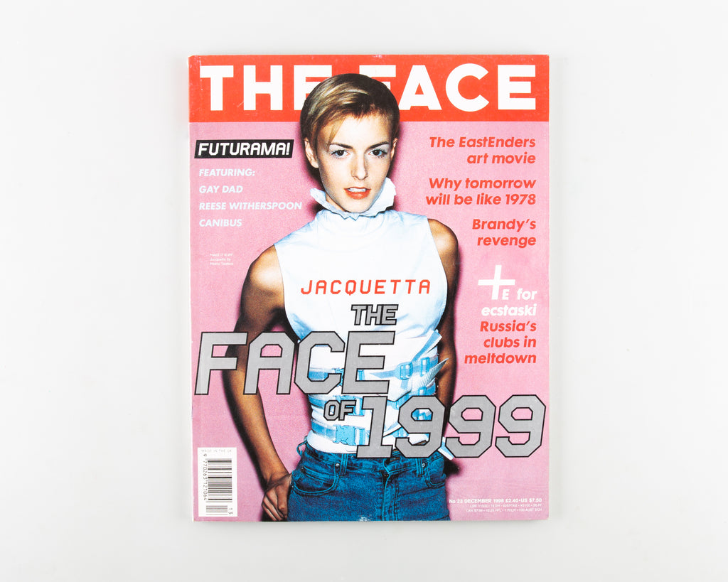 The Face Vol 3 Magazine 23 December 1998 - Cover