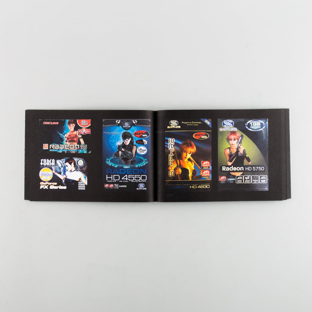 OVERCLOCKED: An Archive of Graphics Card Box Art by Sam Bailey & Mike McCabe - Cover