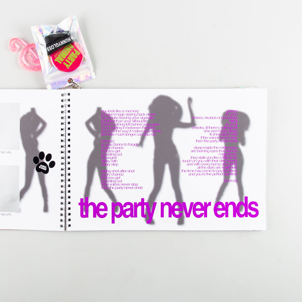 Party Animal Zine by Hunnygloss - Cover