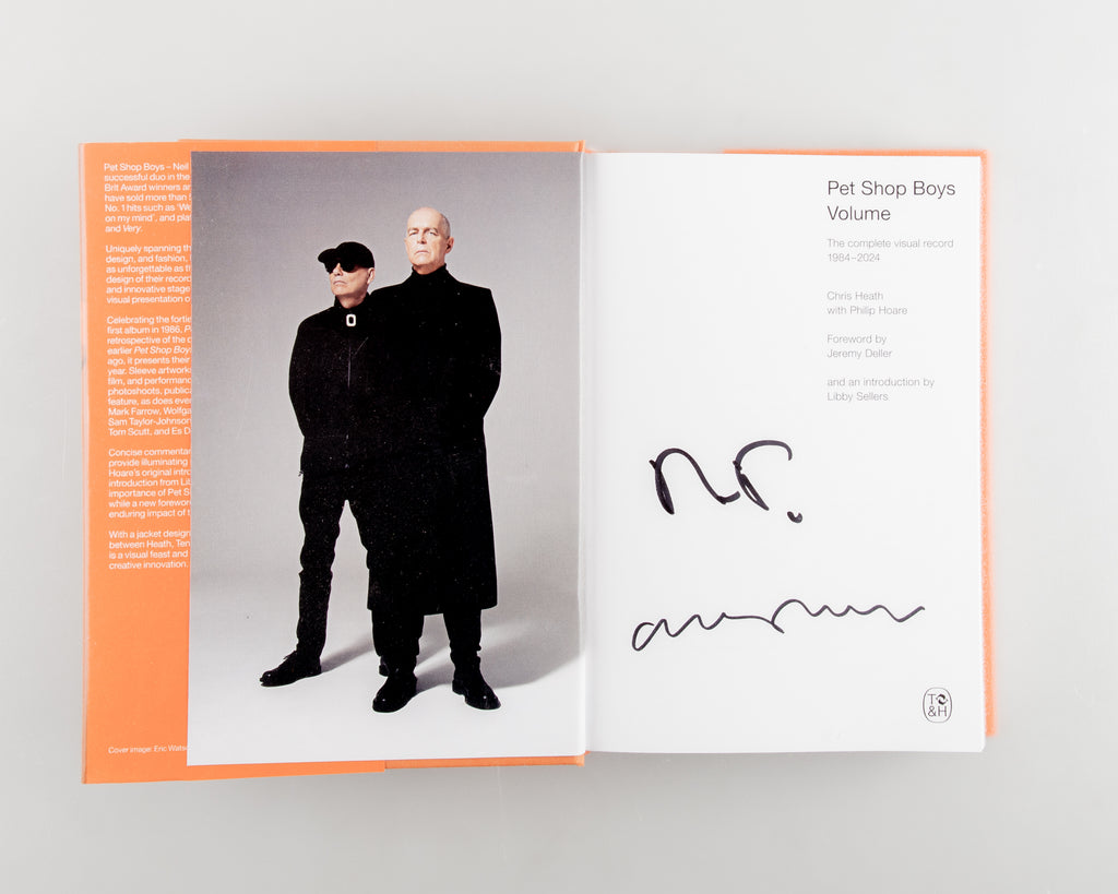 Pet Shop Boys Volume (SIGNED) by Chris Heath and Philip Hoare - Cover