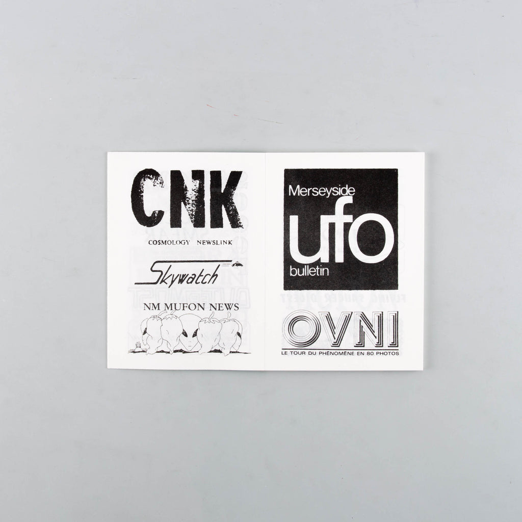 Logos of the Early UFOLOGY Scene by Collected by Studio AKA - Cover