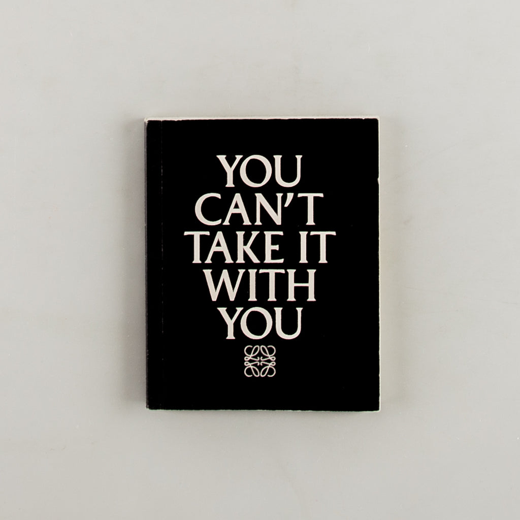 YOU CAN'T TAKE IT WITH YOU - 1