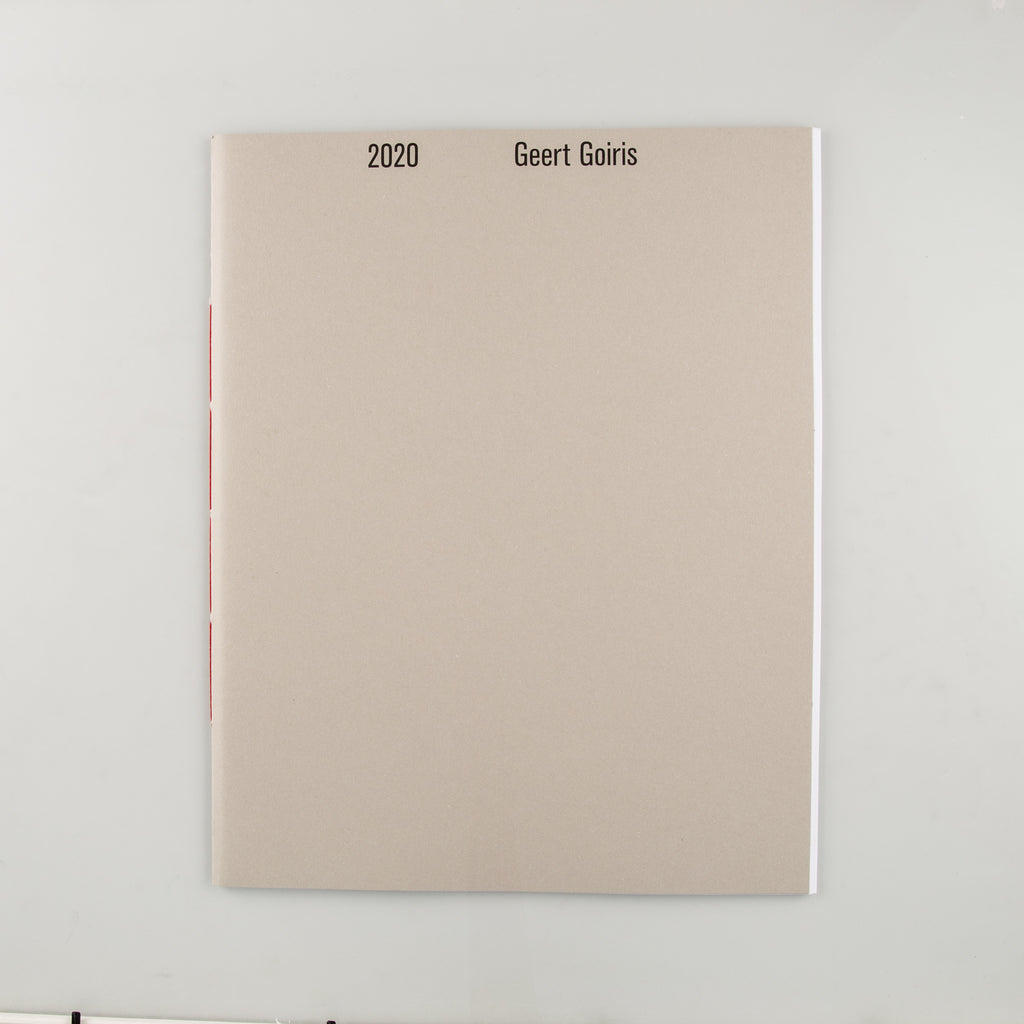 2020 by Geert Goiris - Cover