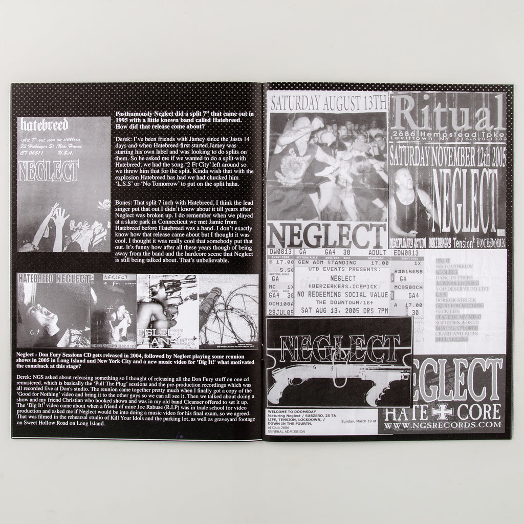 Deep Cutz Fanzine Magazine 2 by From The Womb To The Tomb: Neglect Fanzine - 3