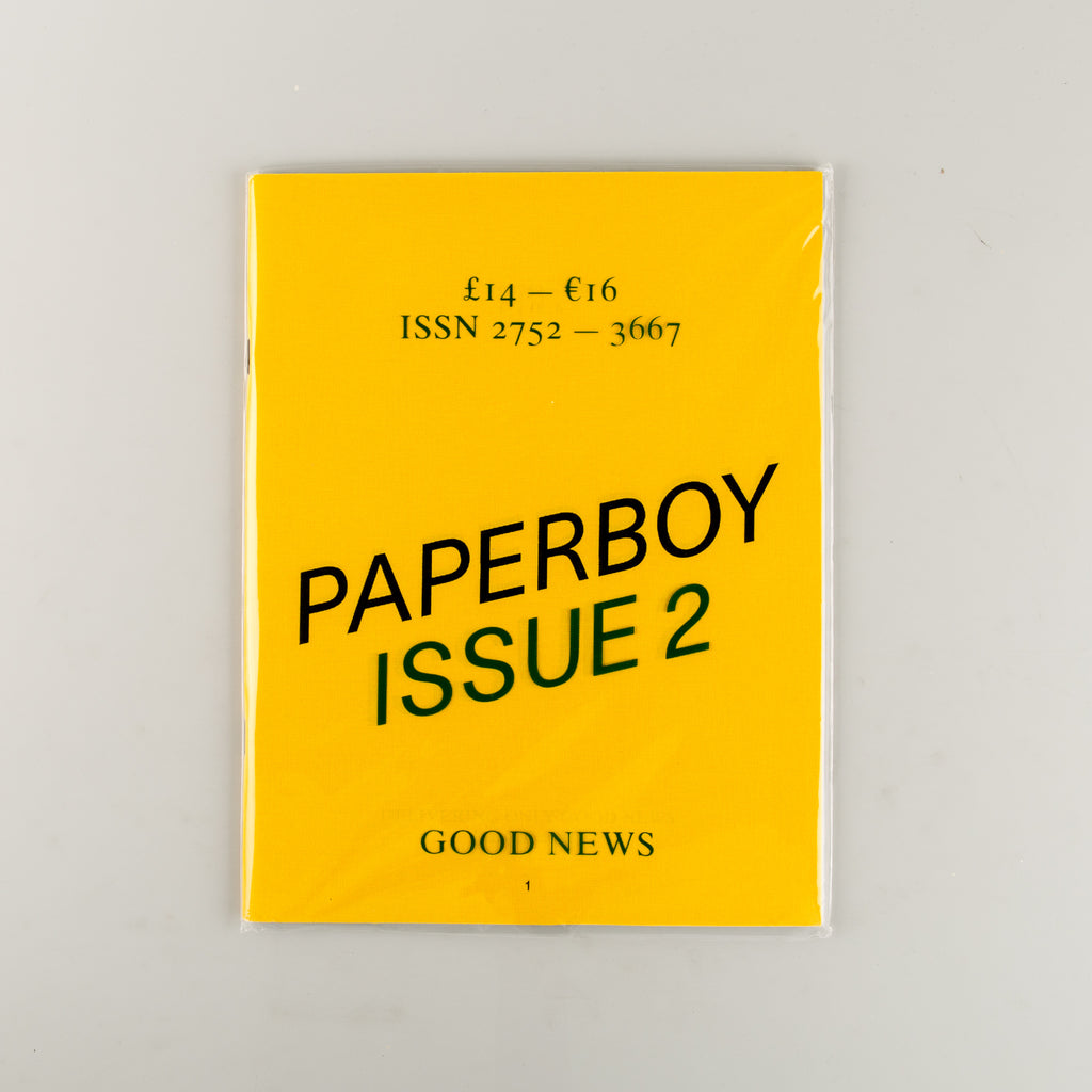 PAPERBOY Magazine 2 - Cover