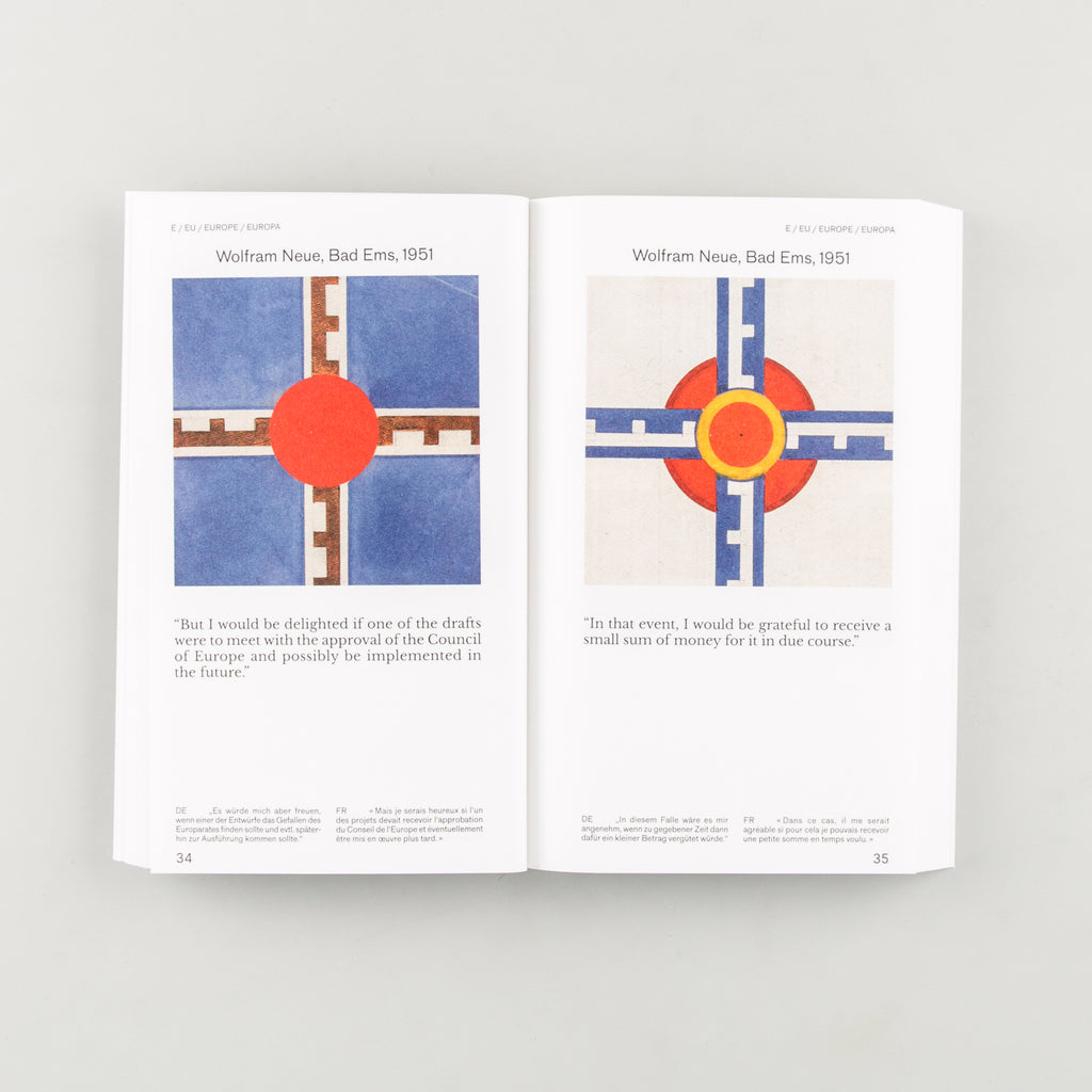 Rejected. Designs for the European Flag by Jonas Von Lenthe - Cover