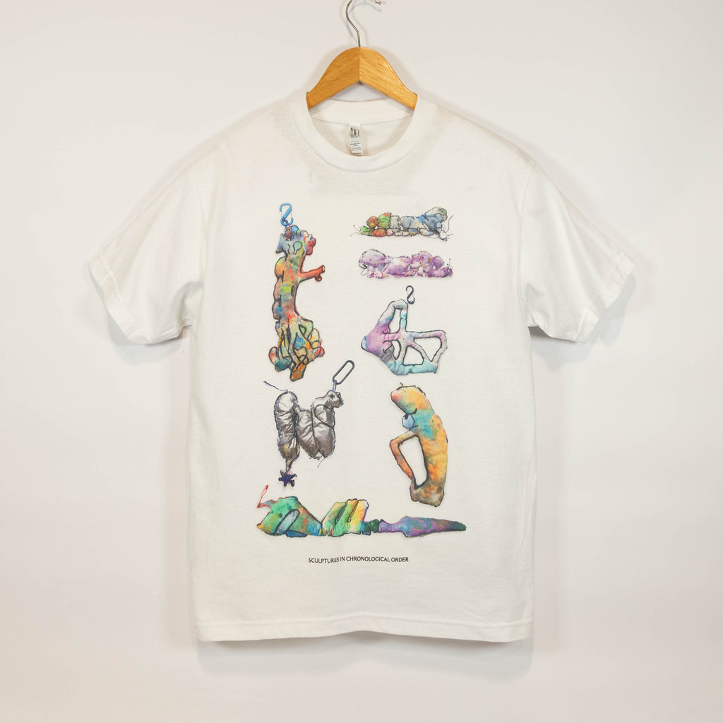 Sculptures in Chronological Order T-Shirt by Russell Maurice  - Cover