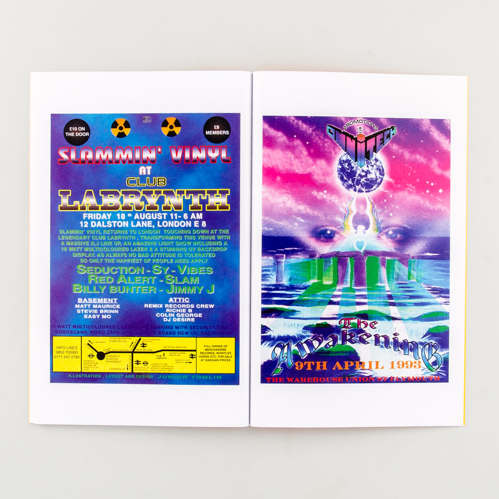 U.K. Rave Flyers from 1991 to 1996 - 8